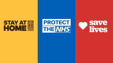 New National Restrictions in England - Stay at Home. Protect the NHS. Save Lives.